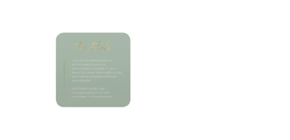 Wedding Invitation Shapes
