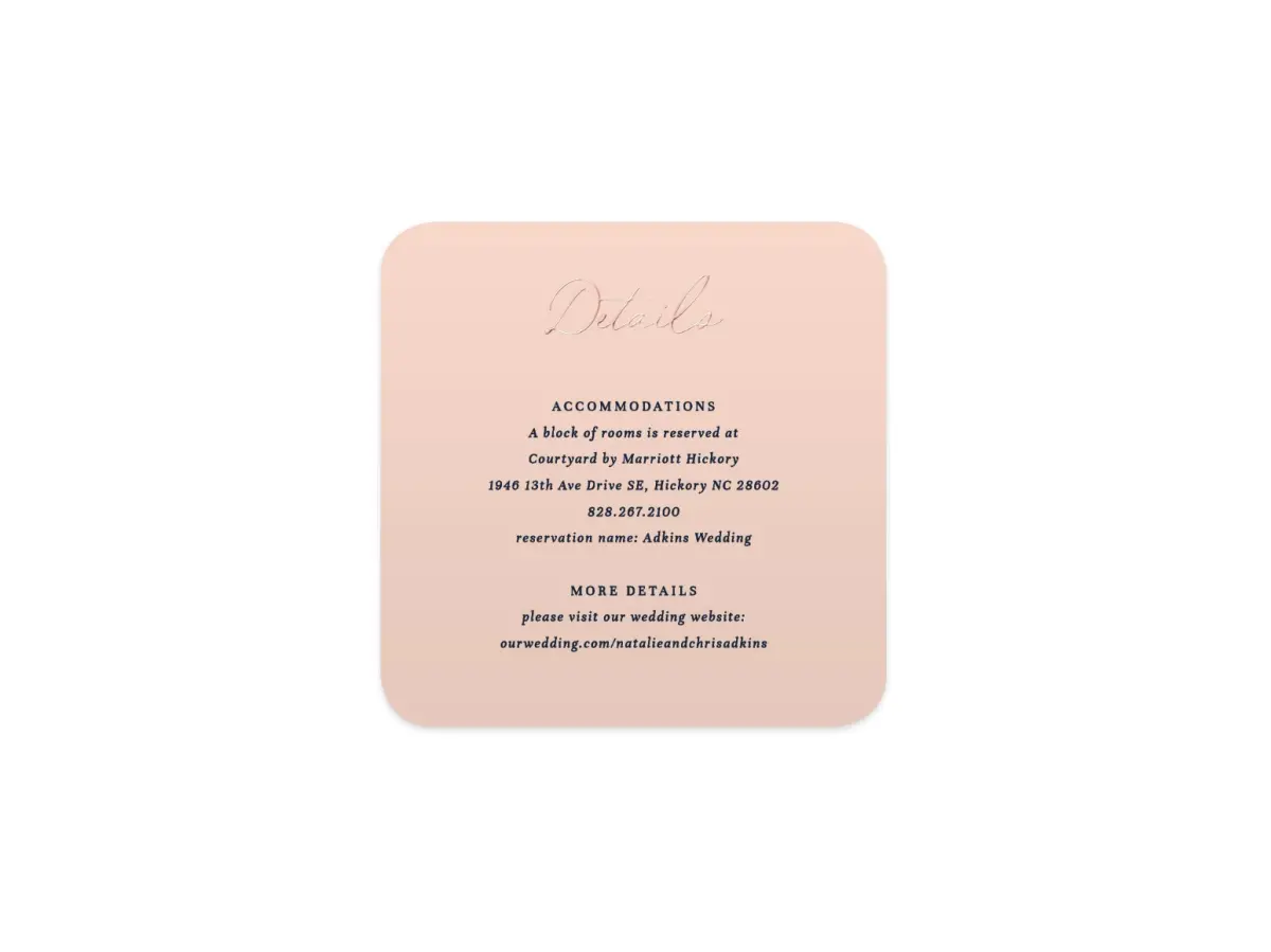 Wedding Invitation Shapes
