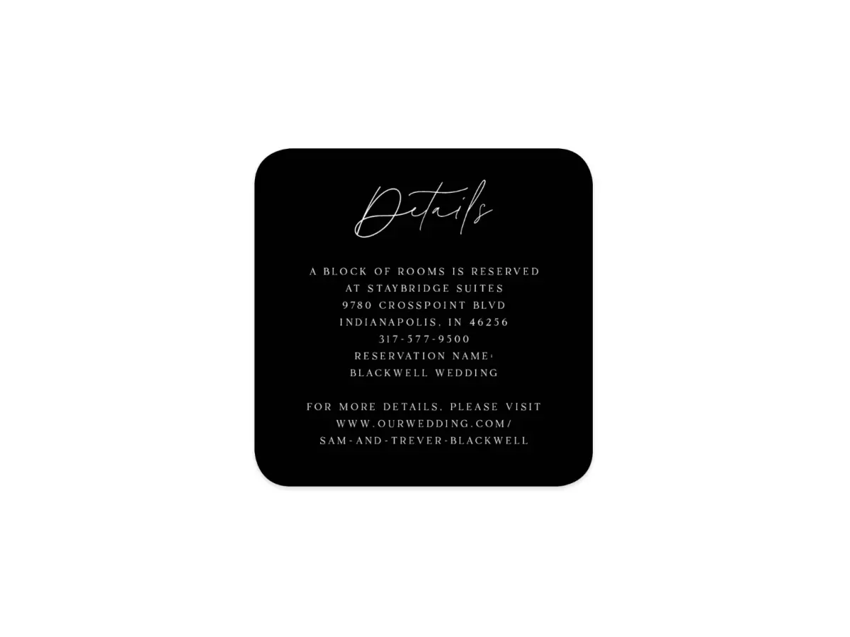 Wedding Invitation Shapes