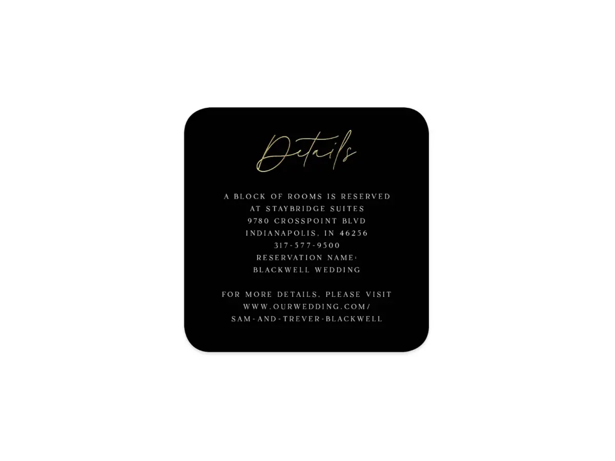 Wedding Invitation Shapes