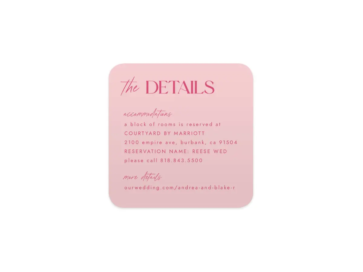 Wedding Invitation Shapes