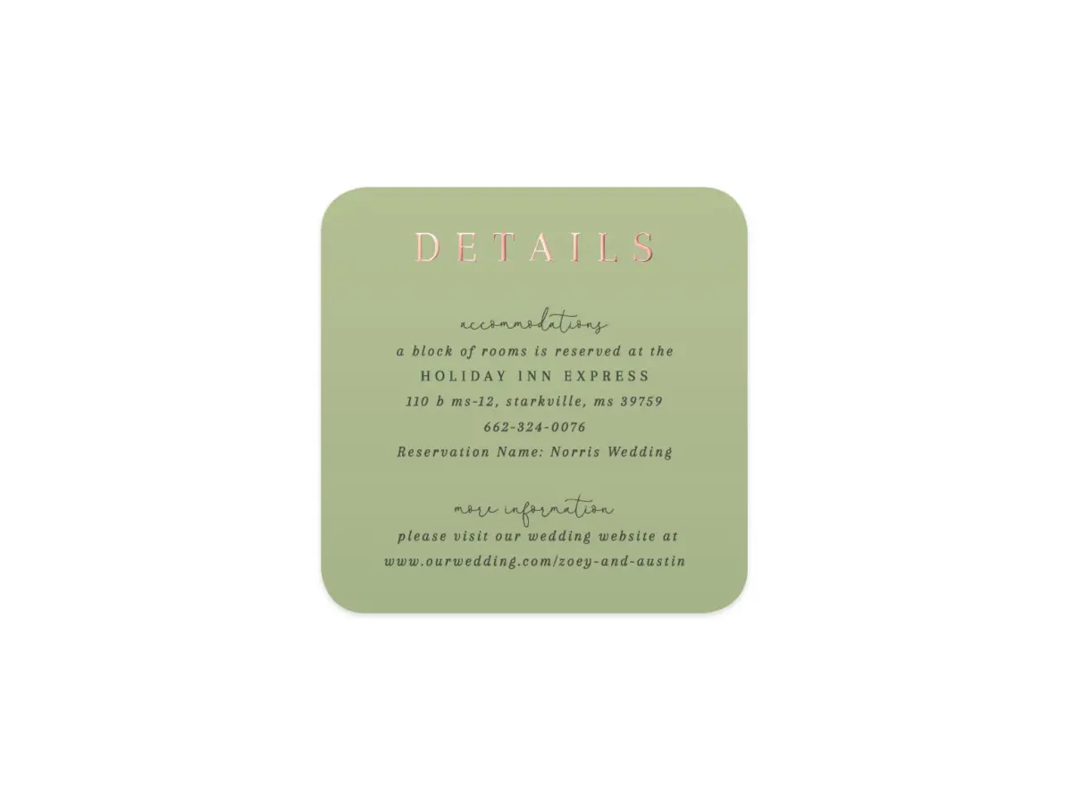 Wedding Invitation Shapes