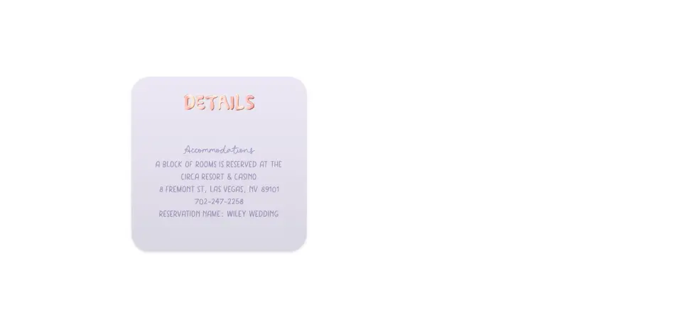 Wedding Invitation Shapes