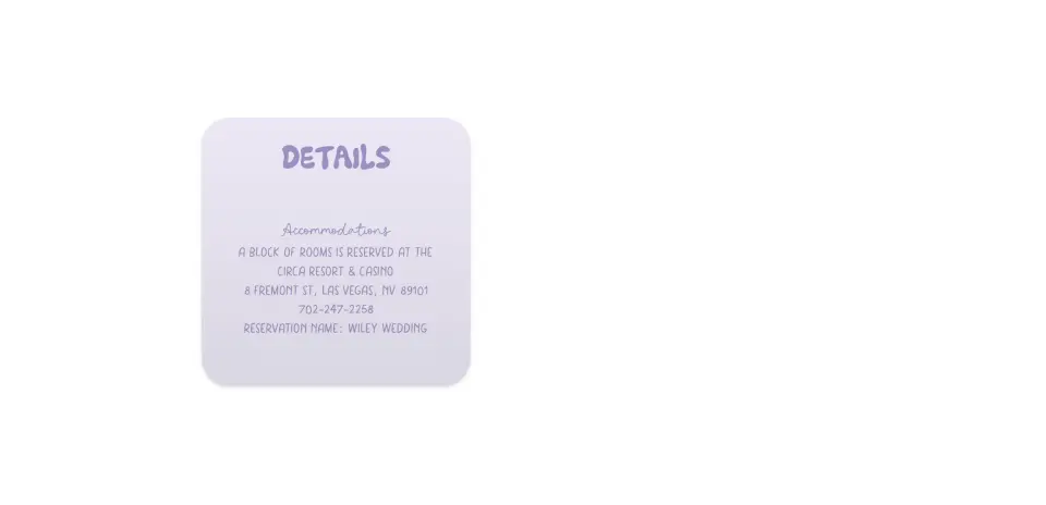 Wedding Invitation Shapes