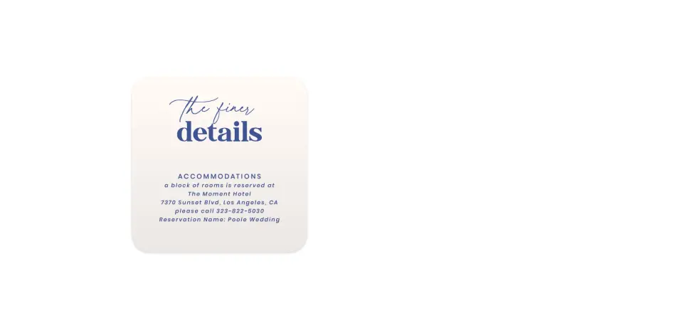 Wedding Invitation Shapes