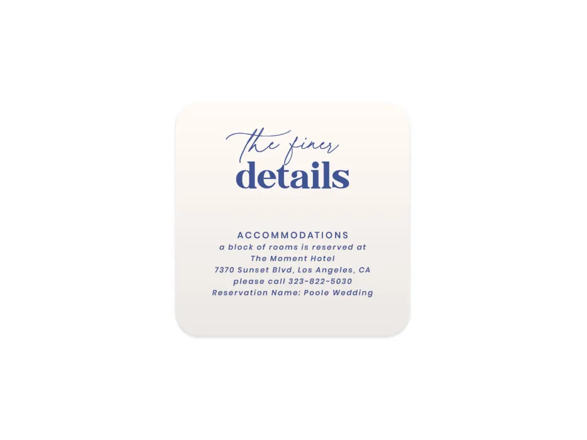 Wedding Invitation Shapes