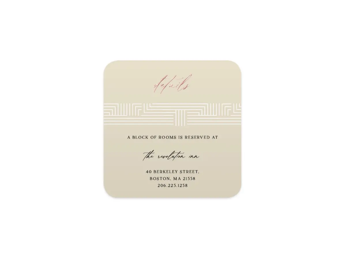 Wedding Invitation Shapes