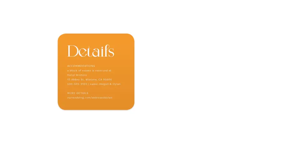 Wedding Invitation Shapes