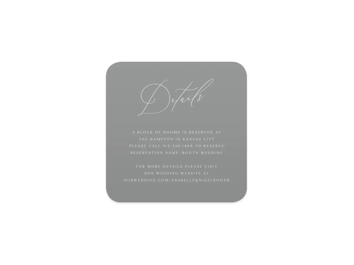 Wedding Invitation Shapes