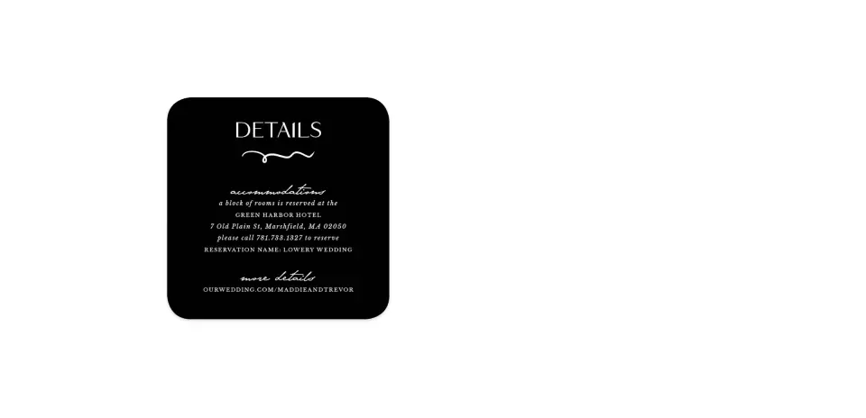 Wedding Invitation Shapes