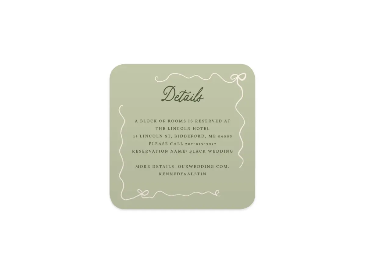 Wedding Invitation Shapes