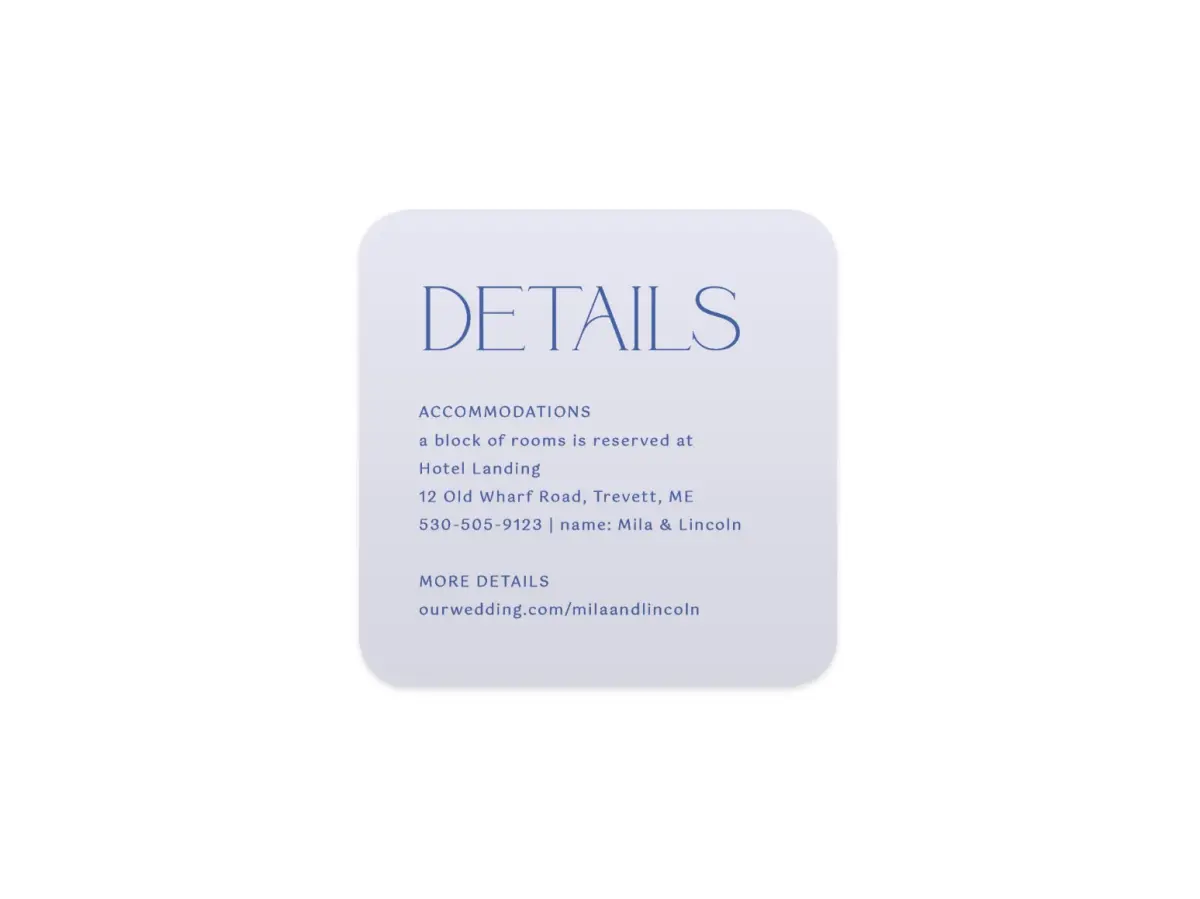 Wedding Invitation Shapes