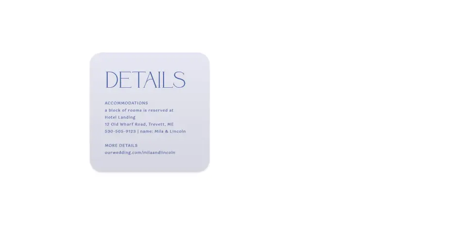Wedding Invitation Shapes