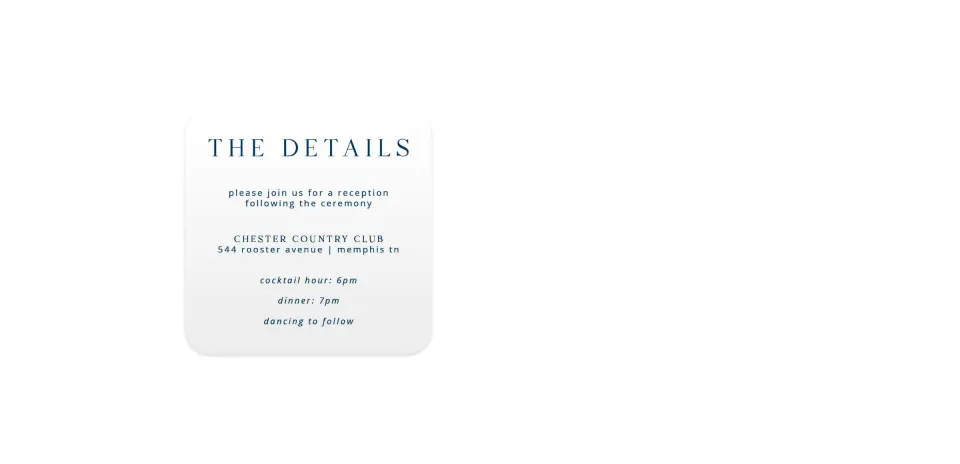 Wedding Invitation Shapes