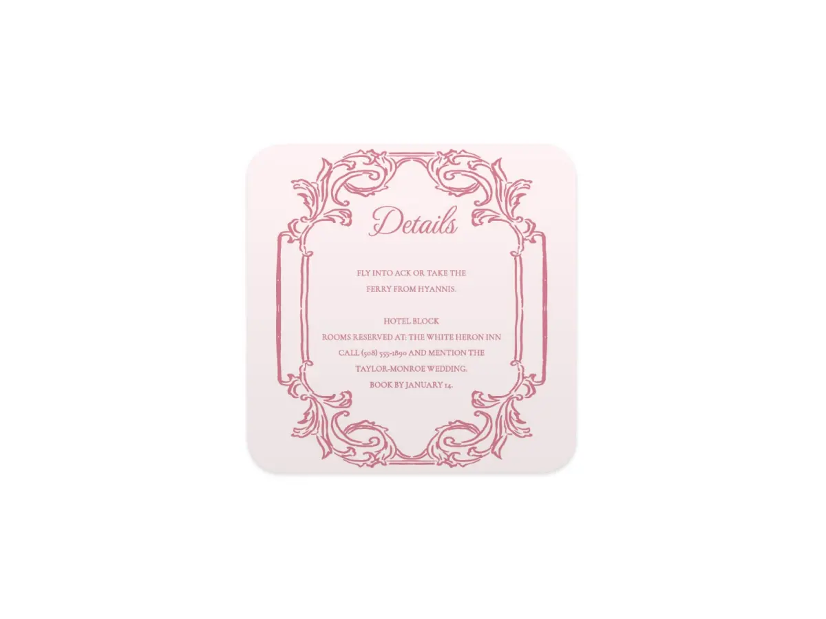 Wedding Invitation Shapes