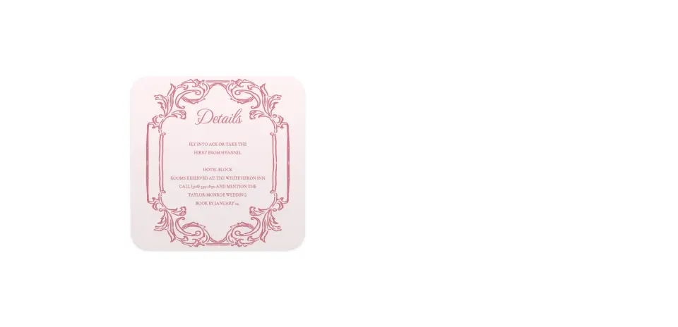 Wedding Invitation Shapes