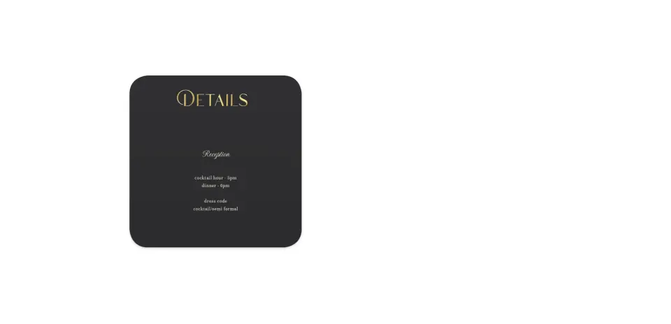 Wedding Invitation Shapes