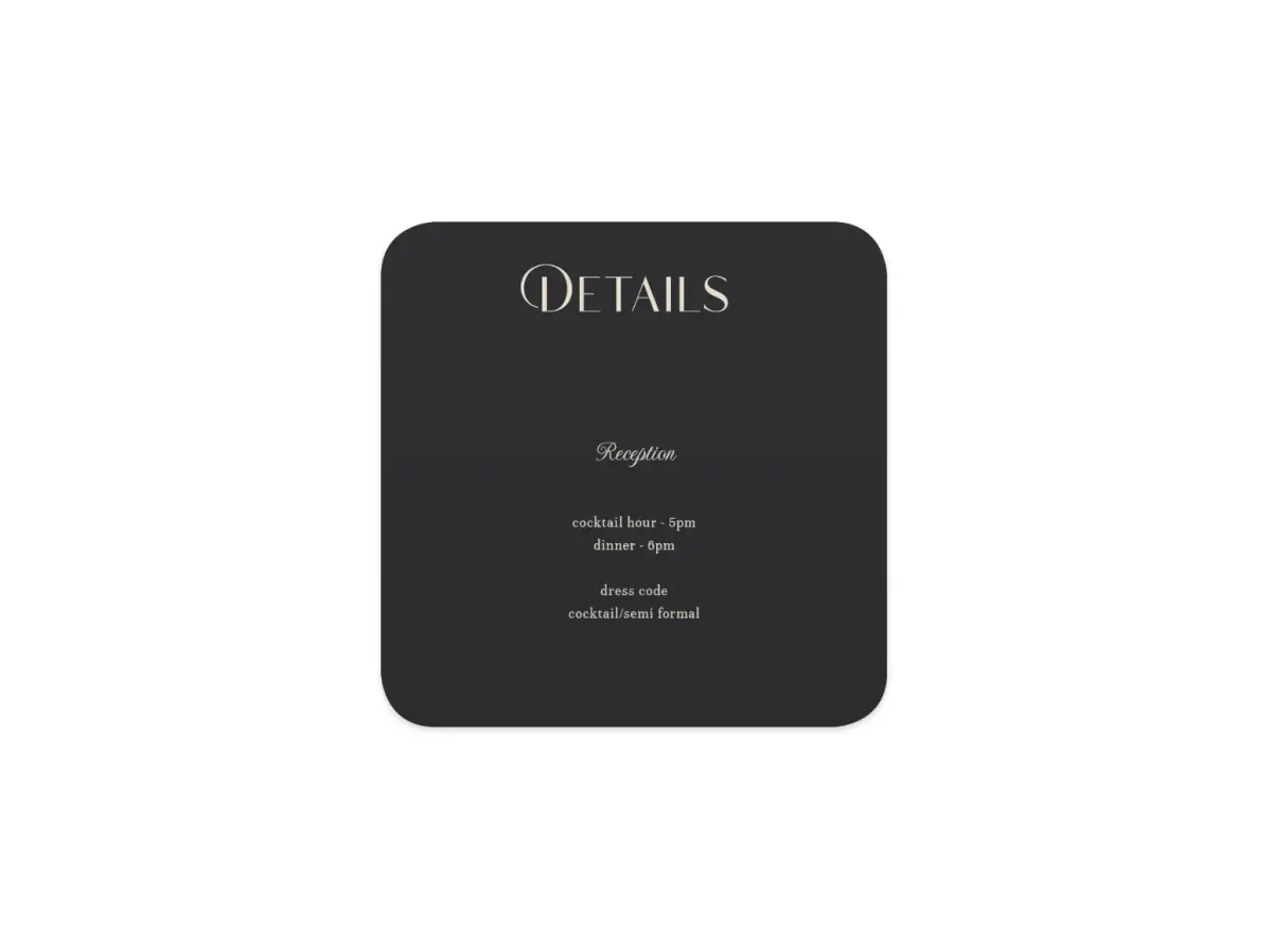 Wedding Invitation Shapes