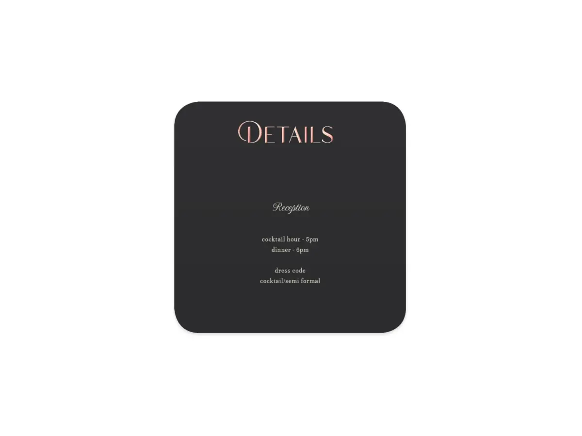 Wedding Invitation Shapes