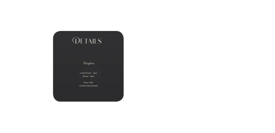 Wedding Invitation Shapes