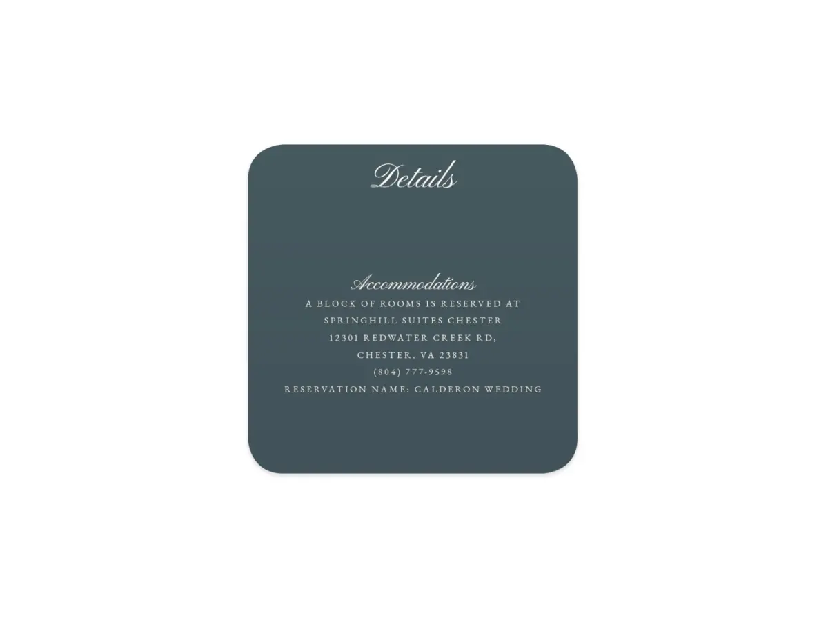 Wedding Invitation Shapes