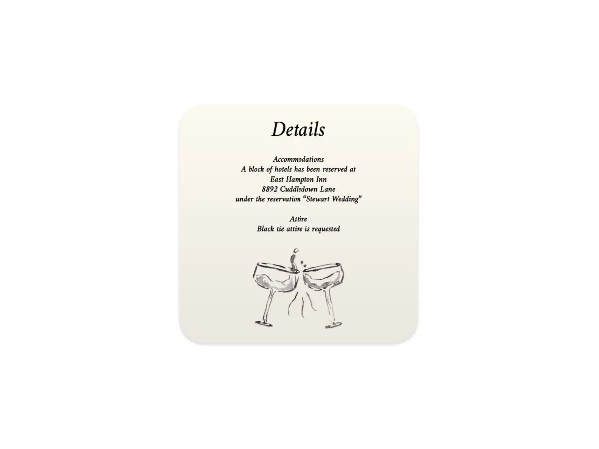 Wedding Invitation Shapes