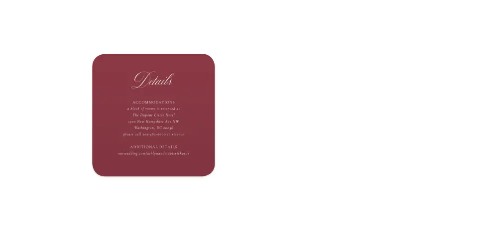 Wedding Invitation Shapes