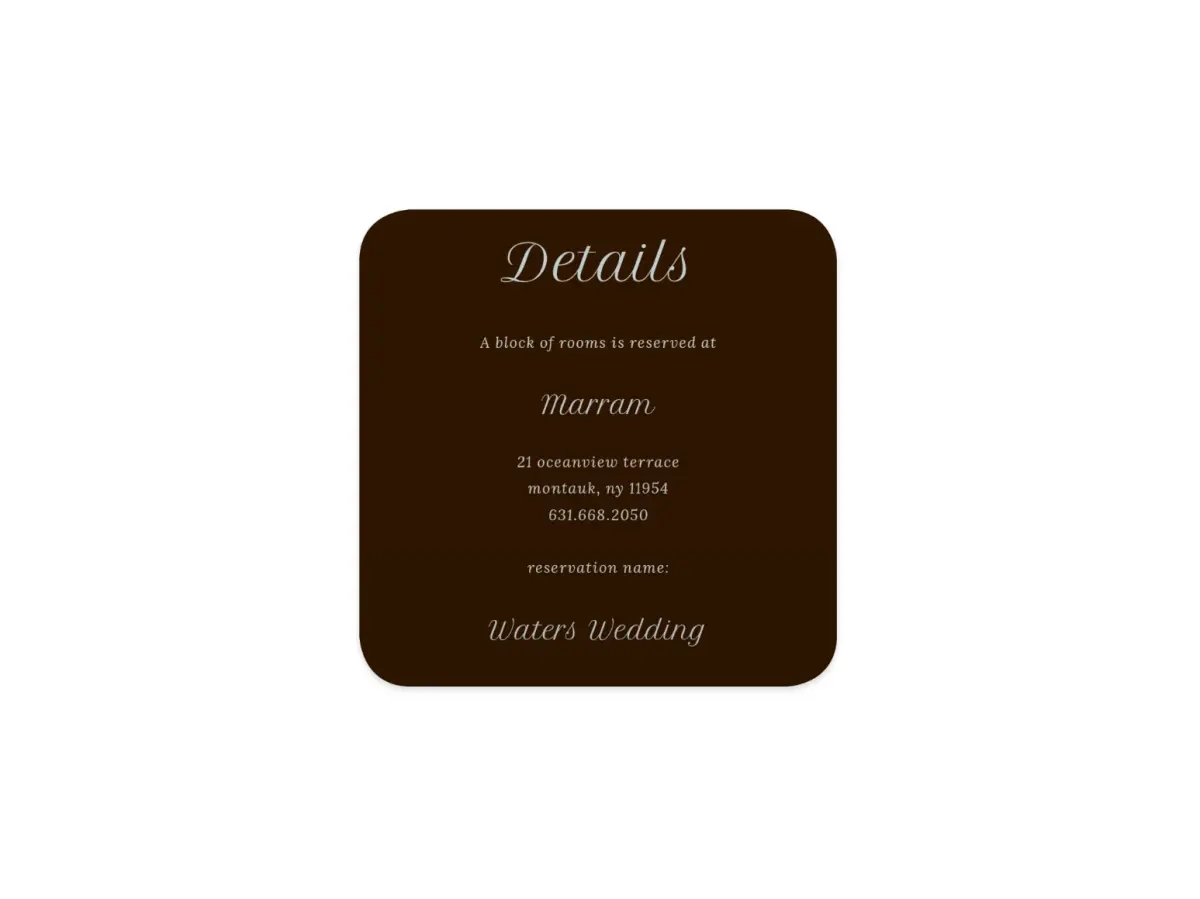 Wedding Invitation Shapes