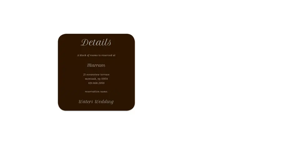 Wedding Invitation Shapes
