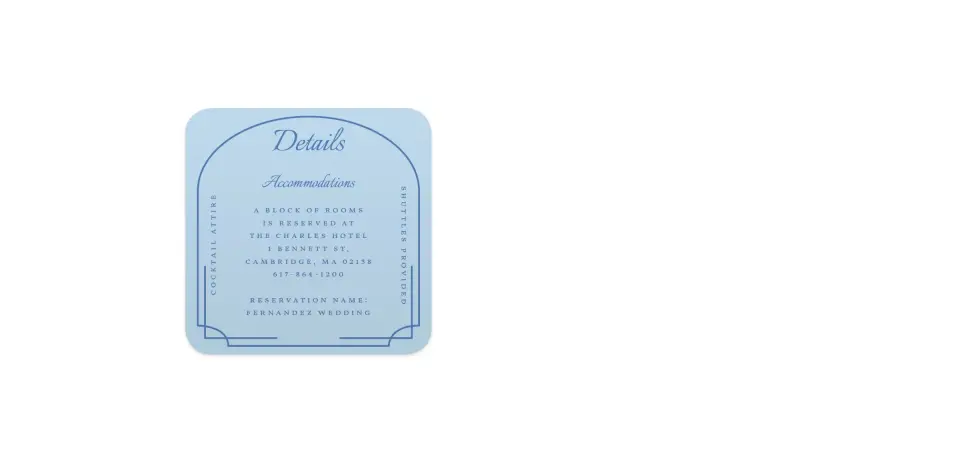 Wedding Invitation Shapes