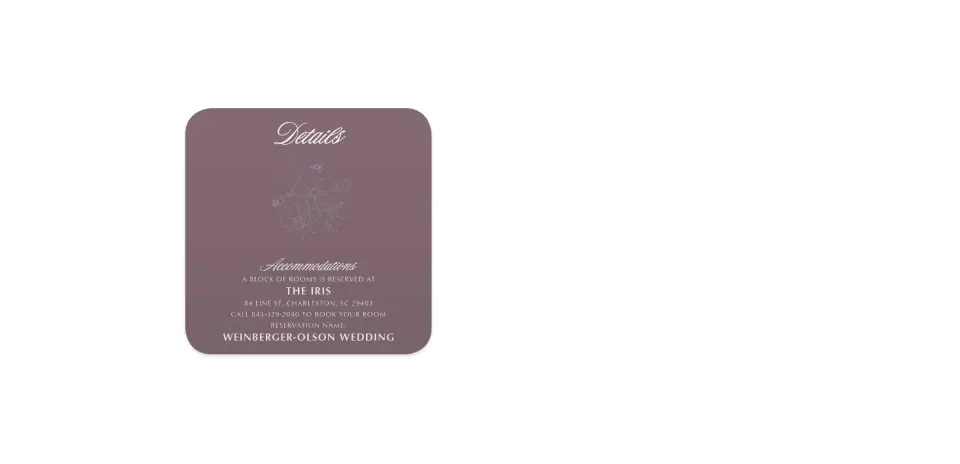 Wedding Invitation Shapes