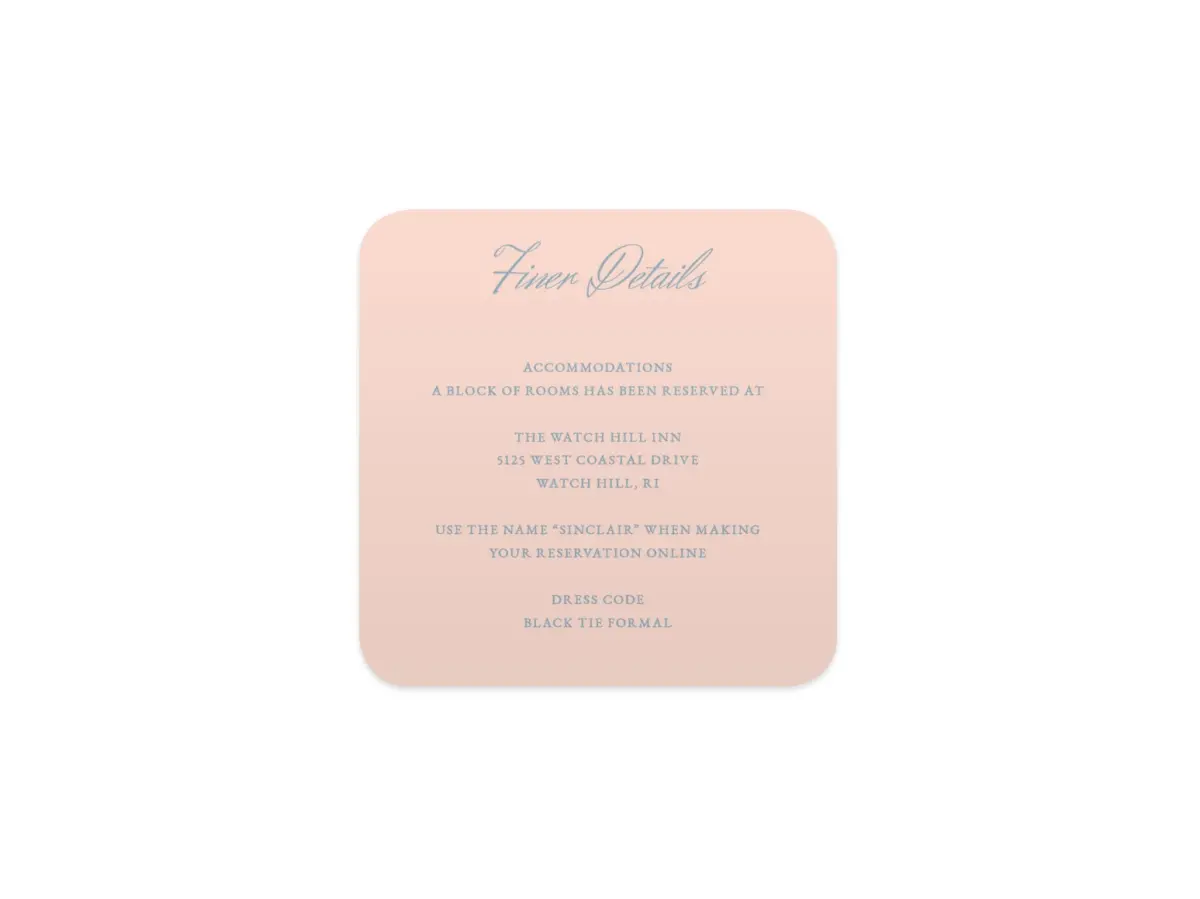 Wedding Invitation Shapes