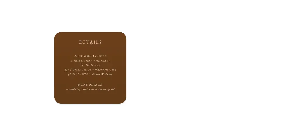 Wedding Invitation Shapes