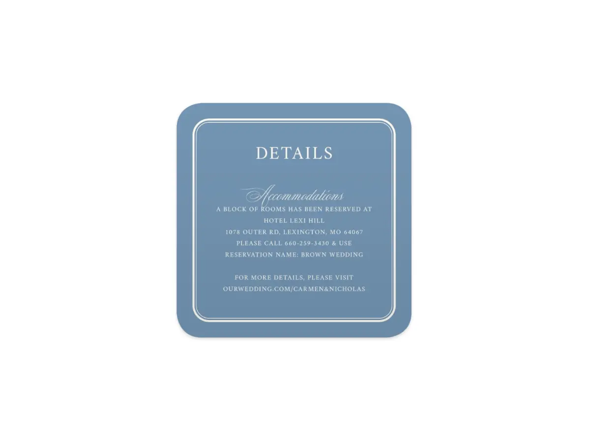 Wedding Invitation Shapes