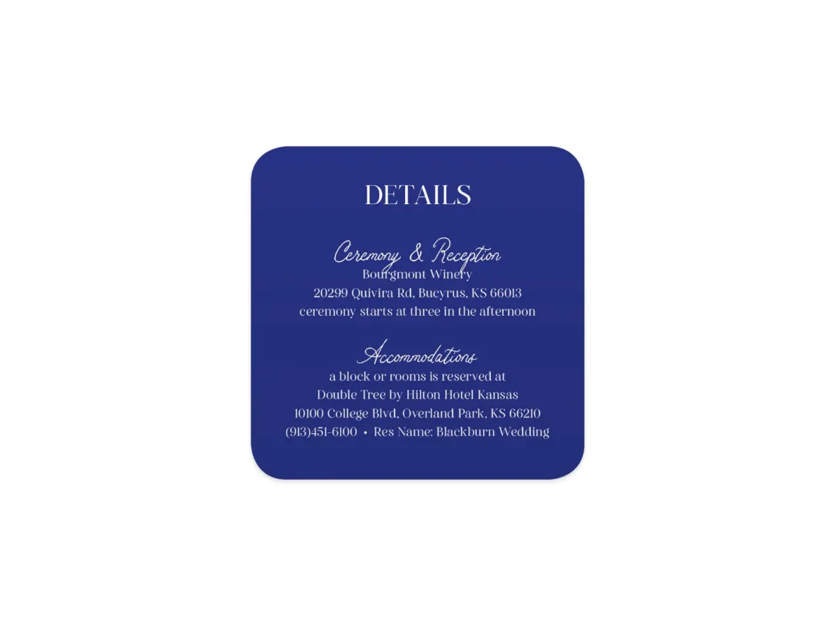 Wedding Invitation Shapes