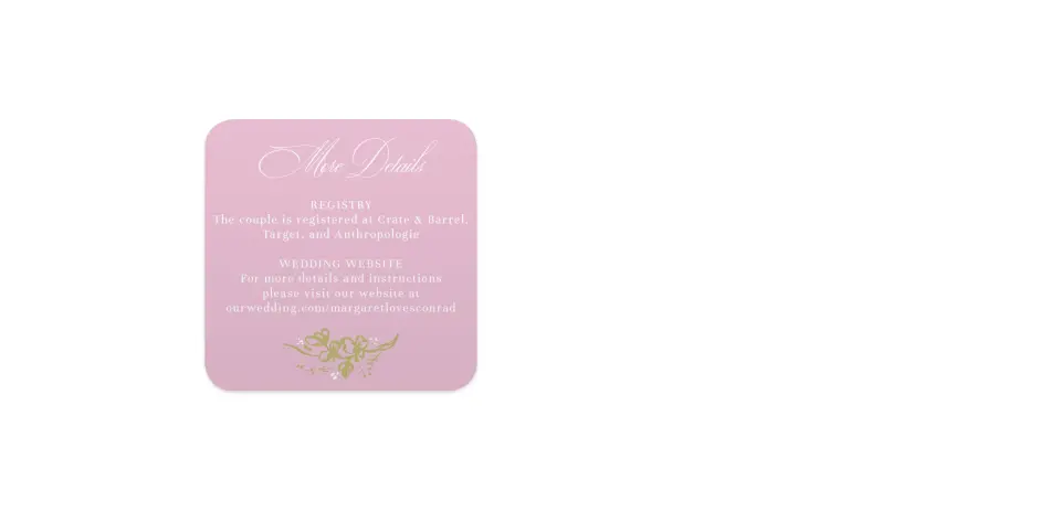 Wedding Invitation Shapes