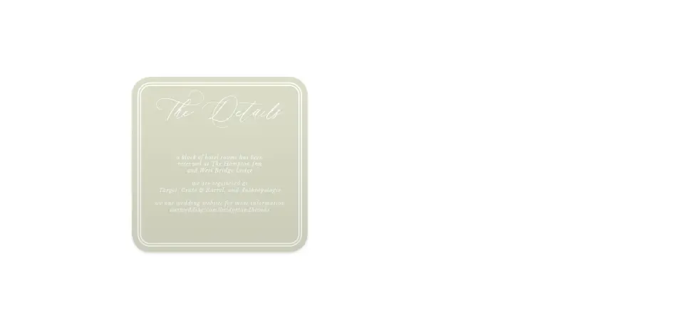 Wedding Invitation Shapes