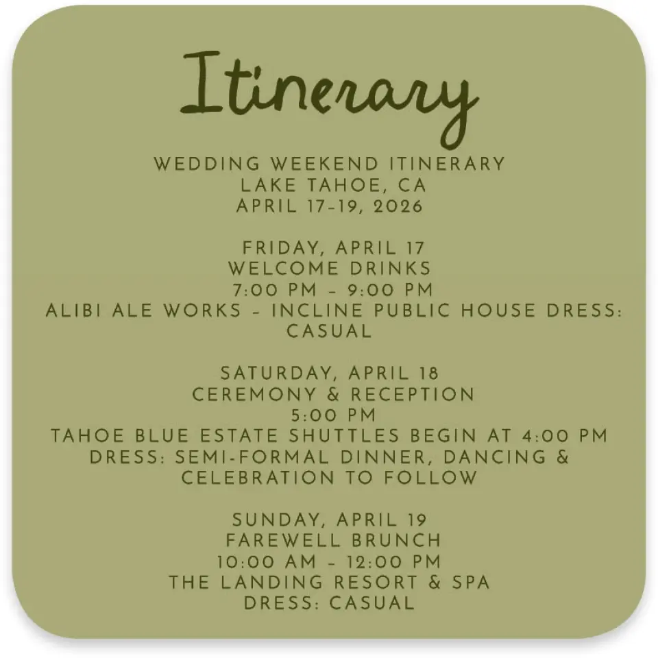 This is a 4" x 4" Wedding Invitation Enclosure Card called Scalloped Elegance printed in full color on Luxe Satin paper
