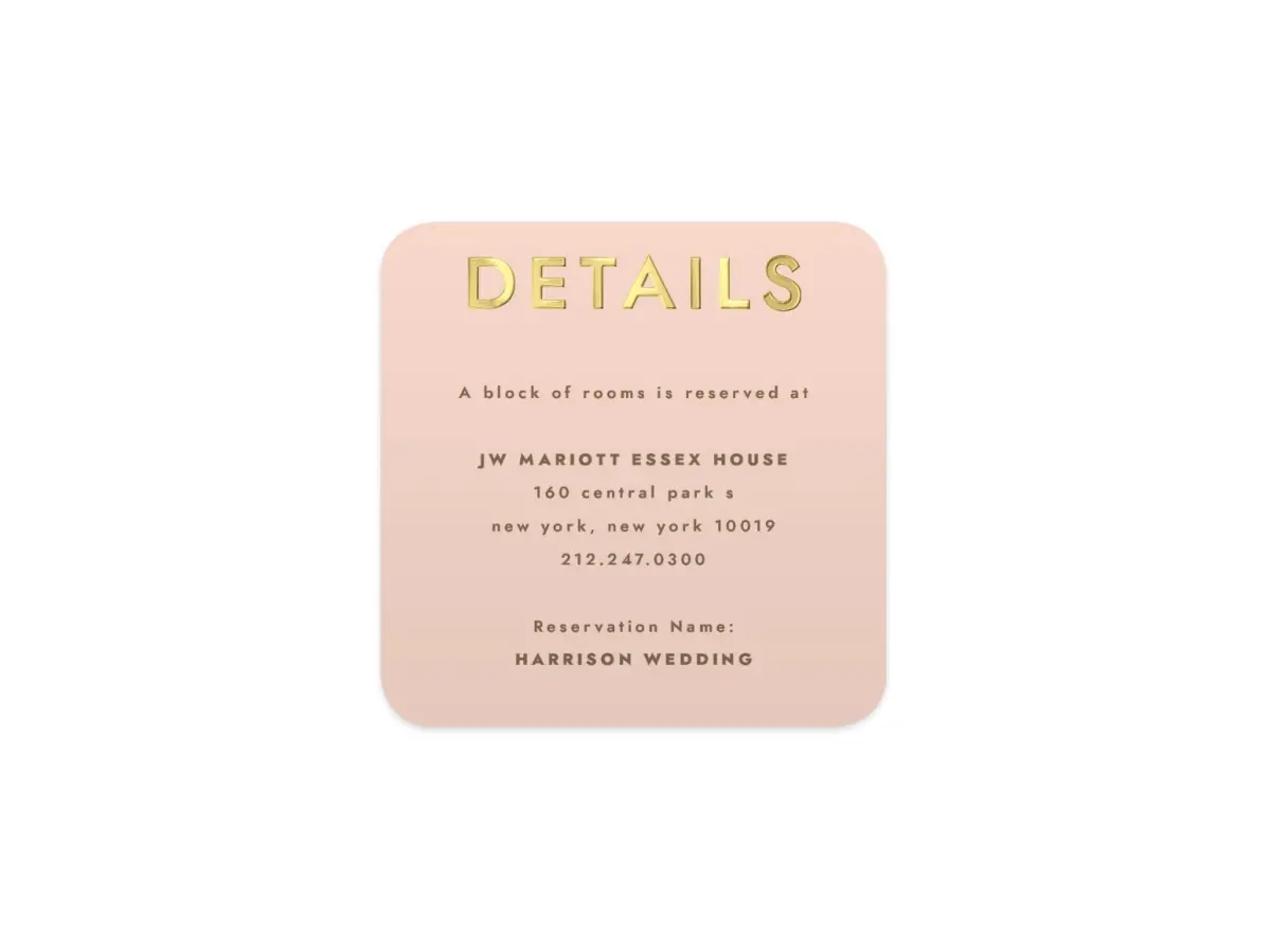Wedding Invitation Shapes