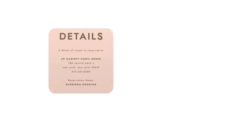 Wedding Invitation Shapes