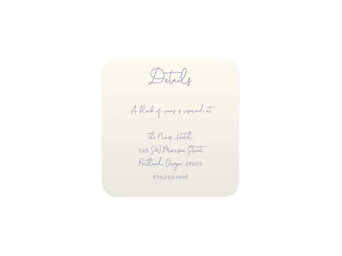 Wedding Invitation Shapes