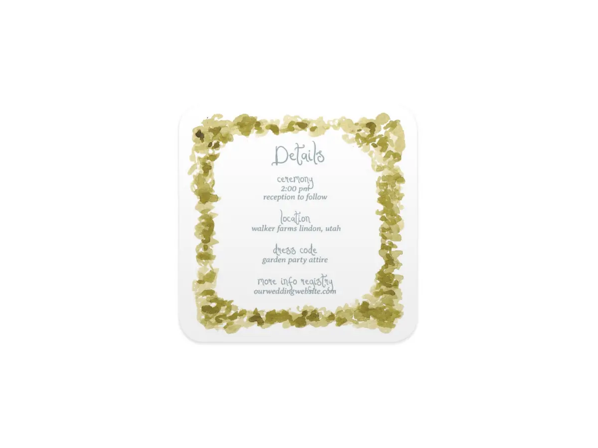 Wedding Invitation Shapes