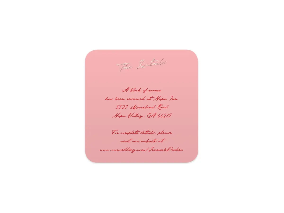 Wedding Invitation Shapes