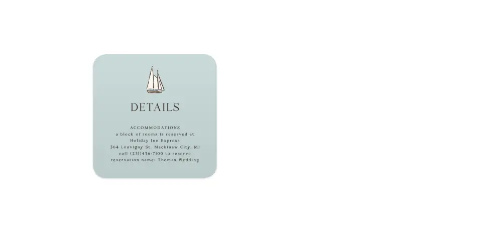 Wedding Invitation Shapes