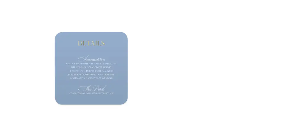 Wedding Invitation Shapes