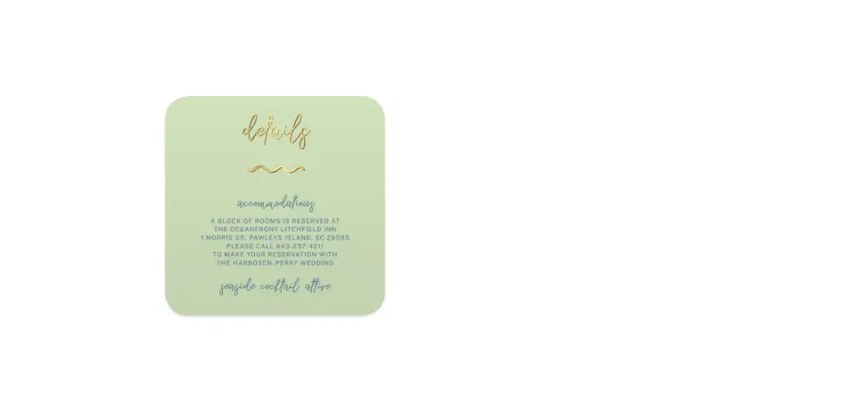 Wedding Invitation Shapes