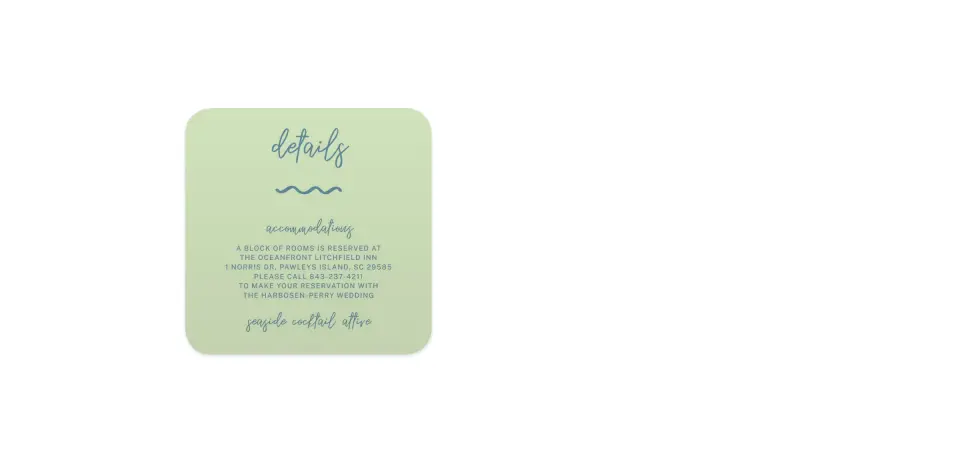 Wedding Invitation Shapes