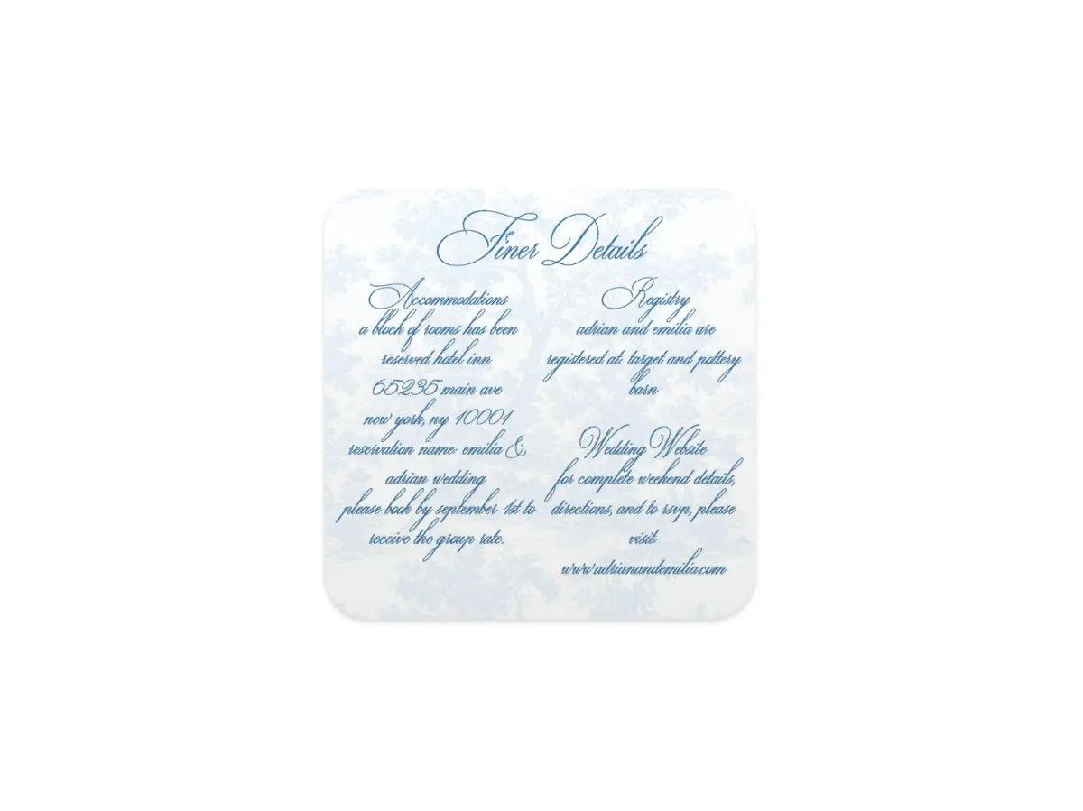 Wedding Invitation Shapes