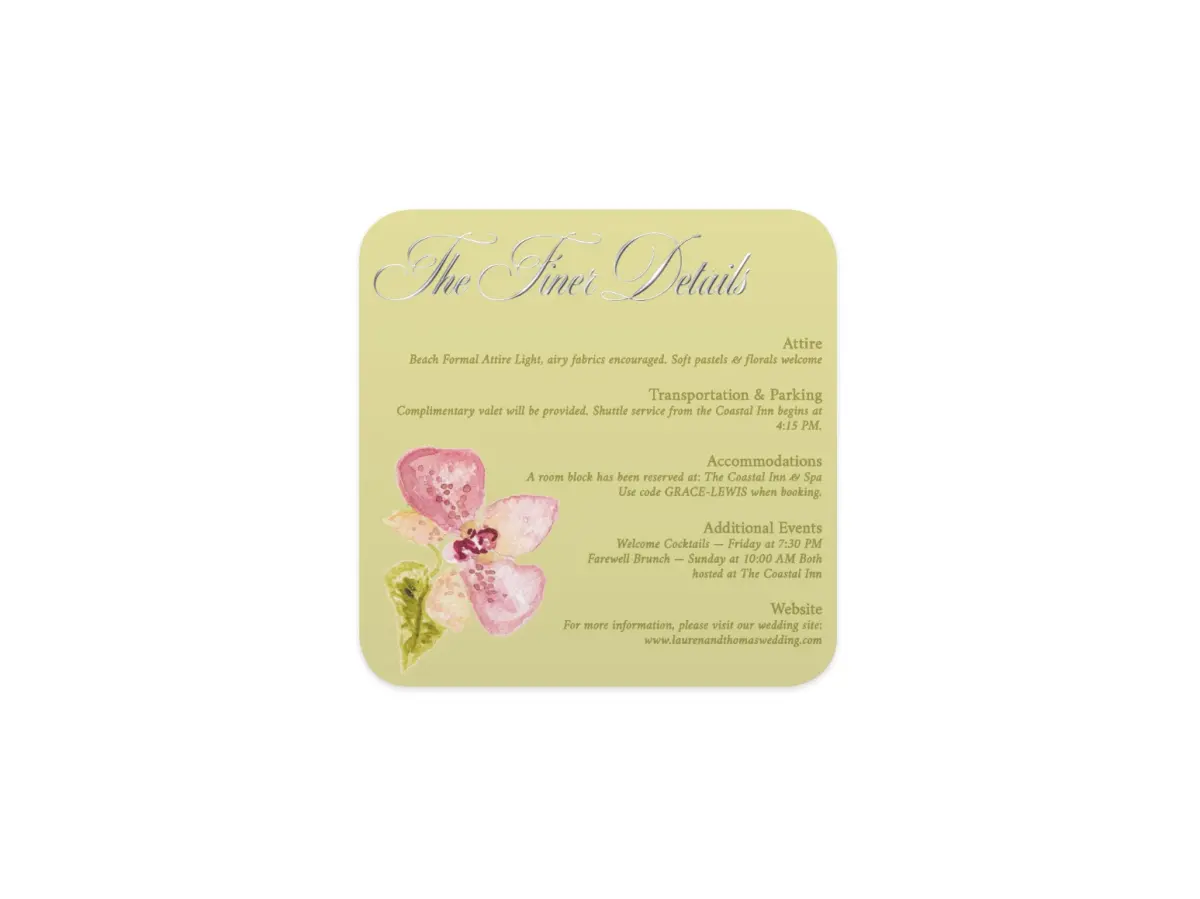 Wedding Invitation Shapes