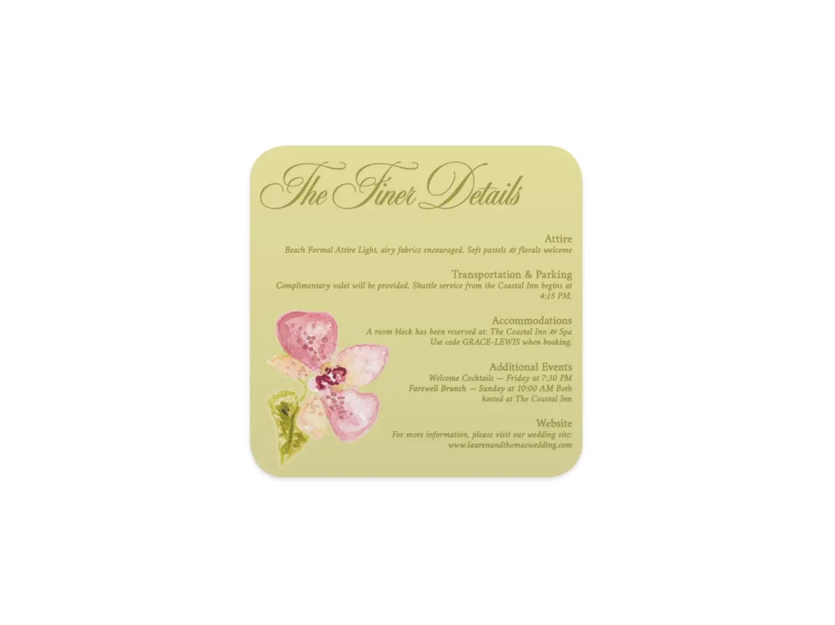 Wedding Invitation Shapes